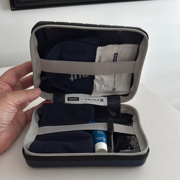 AWAY Other - Navy Blue AWAY Collaboration with United Airlines Travel Bag with Accessories